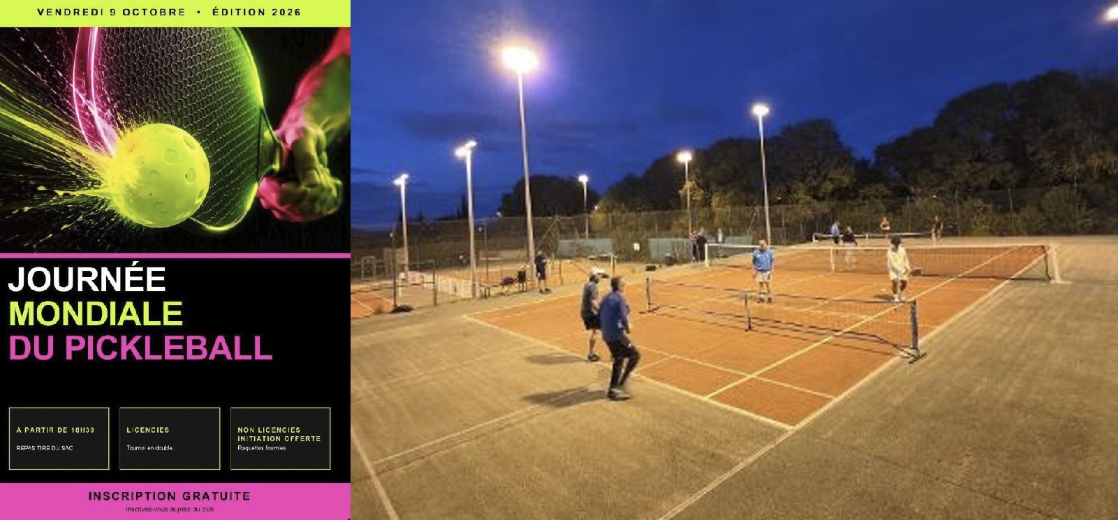 Soirée Mondiale du Pickleball 2026 - Première édition à l'ASB !
